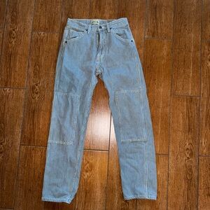 Hey Gang railroad striped pants